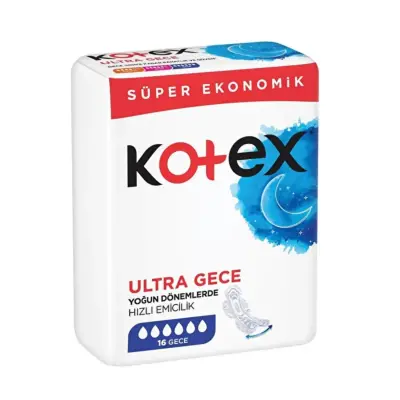 Kotex Ultra Quadro Gece16'lı - 2