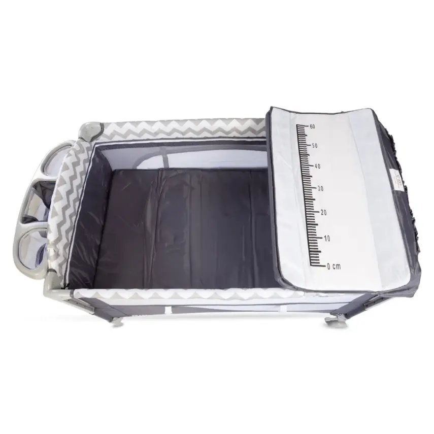 Kraft Calipso Bedside Anne Yanı Oyun Parkı 70x120 cm Dark Grey - 9