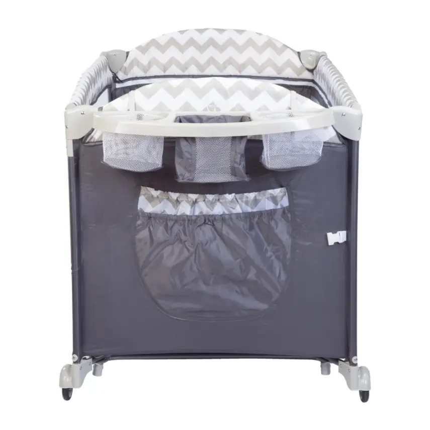 Kraft Calipso Bedside Anne Yanı Oyun Parkı 70x120 cm Dark Grey - 7