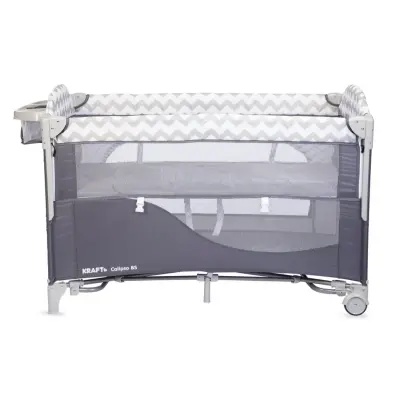 Kraft Calipso Bedside Anne Yanı Oyun Parkı 70x120 cm Zigzag - 3