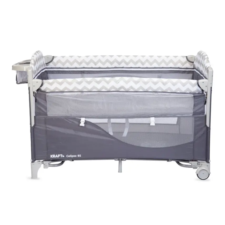 Kraft Calipso Bedside Anne Yanı Oyun Parkı 70x120 cm Zigzag - 5