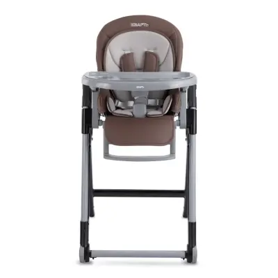 Kraft Chef Fonksiyonel Katlanabilir Çift Tepsili Mama Sandalyesi Cacao - 5