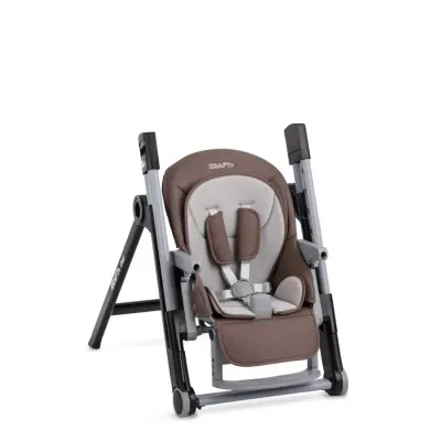 Kraft Chef Fonksiyonel Katlanabilir Çift Tepsili Mama Sandalyesi Cacao - 6