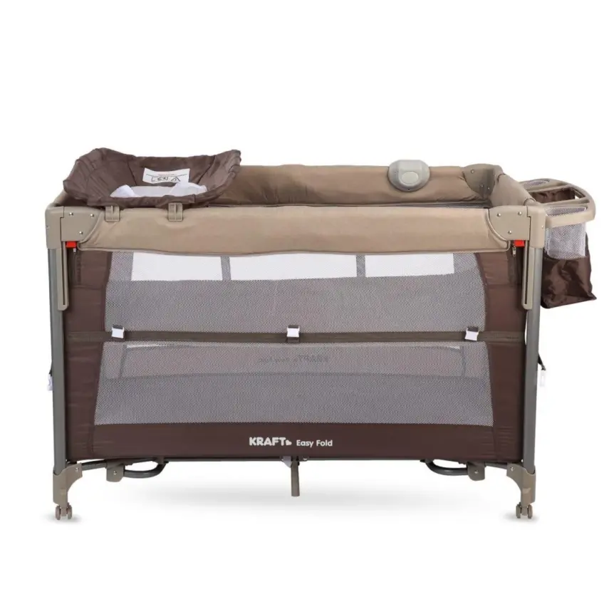 Kraft Easy Fold Anne Yanı Oyun Parkı 70x110 cm Beige - 5