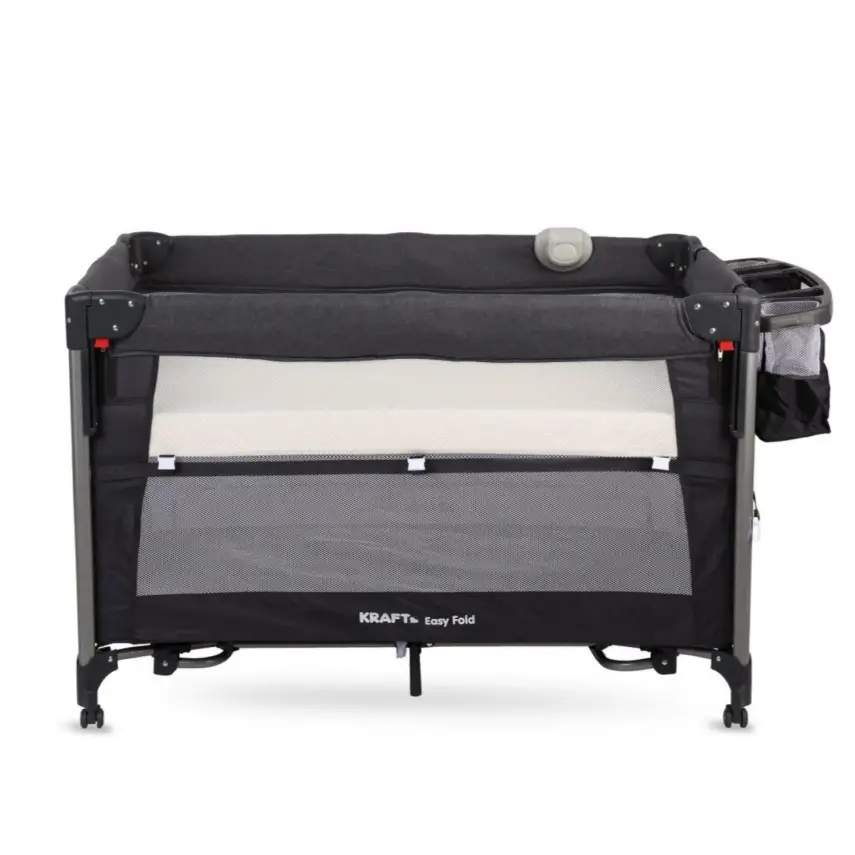 Kraft Easy Fold Anne Yanı Oyun Parkı 70x110 cm Light Grey - 18