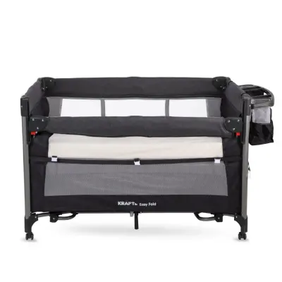 Kraft Easy Fold Anne Yanı Oyun Parkı 70x110 cm Light Grey - 13