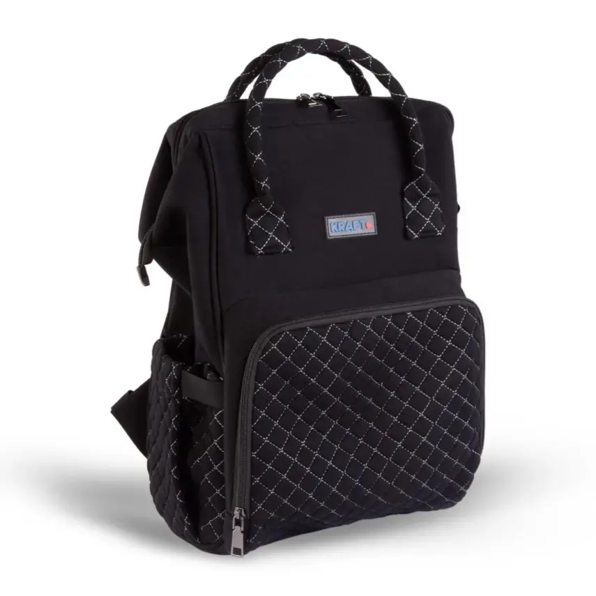 Kraft Ebony Anne Bebek Bakım Çantası Siyah - 1