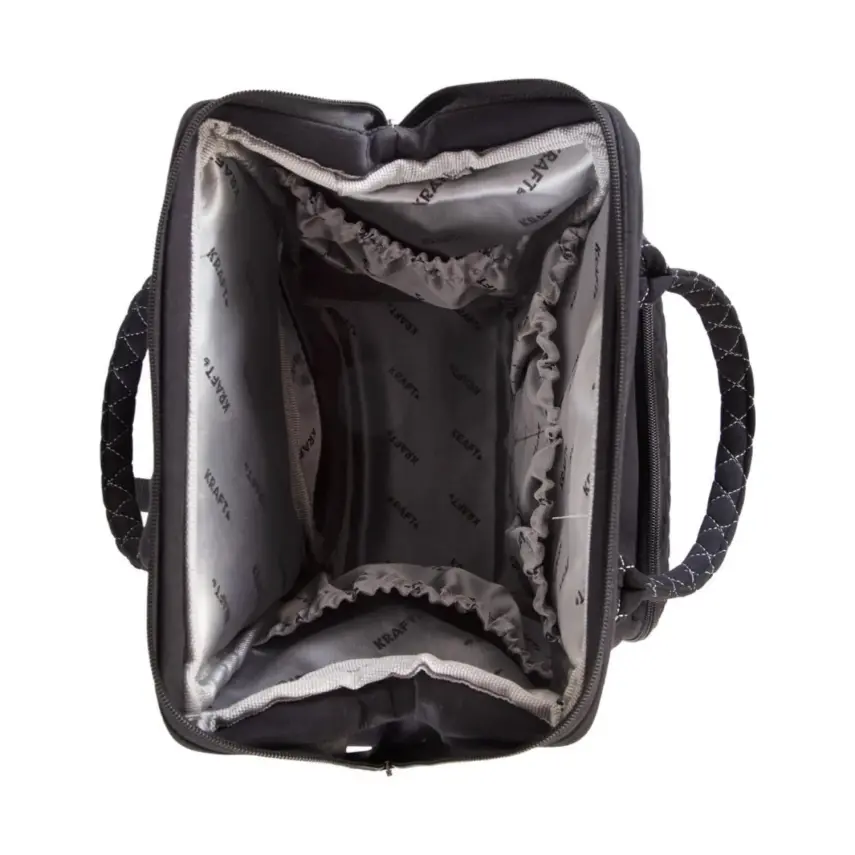 Kraft Ebony Anne Bebek Bakım Çantası Siyah - 5