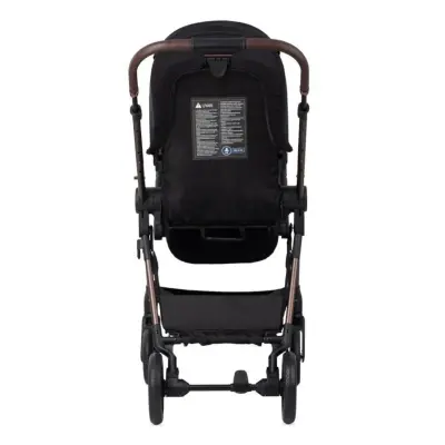 Kraft Focus Pr Çift Yönlü Kullanılabilen Travel - Seyahat Sistem Bebek Arabası Black - 6