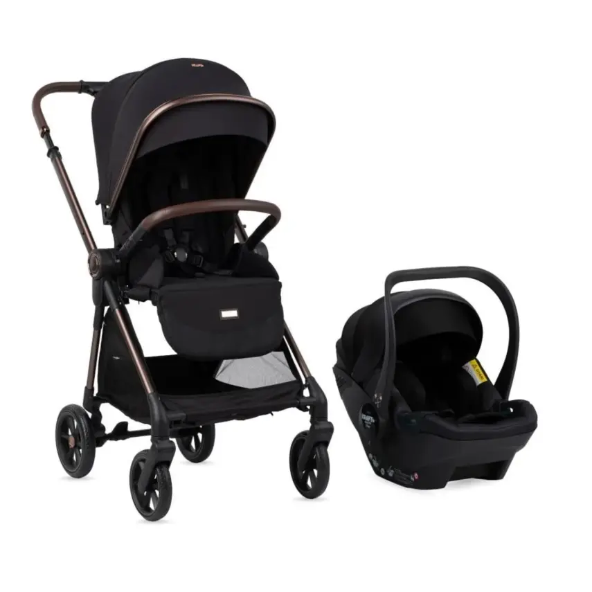Kraft Focus Pr Çift Yönlü Kullanılabilen Travel - Seyahat Sistem Bebek Arabası Black - 5