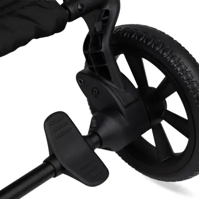 Kraft Focus Pr Çift Yönlü Kullanılabilen Travel - Seyahat Sistem Bebek Arabası Black - 3