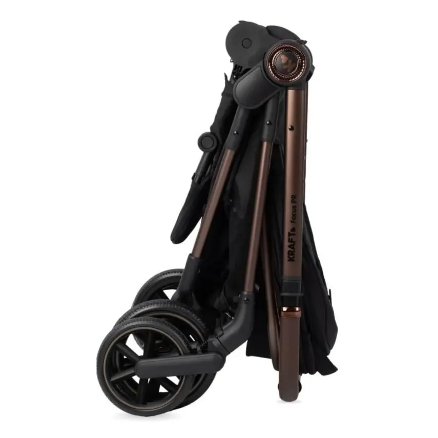 Kraft Focus Pr Çift Yönlü Kullanılabilen Travel - Seyahat Sistem Bebek Arabası Grey - 23