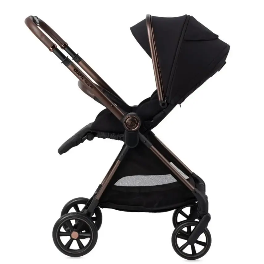 Kraft Focus Pr Çift Yönlü Kullanılabilen Travel - Seyahat Sistem Bebek Arabası Khaki (Bej) - 23