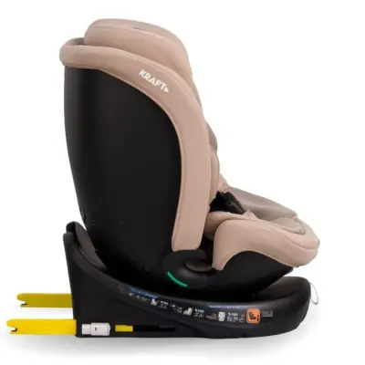 Kraft Grovy I-Size Oto Koltuğu 0-36 Kg Beige - 10