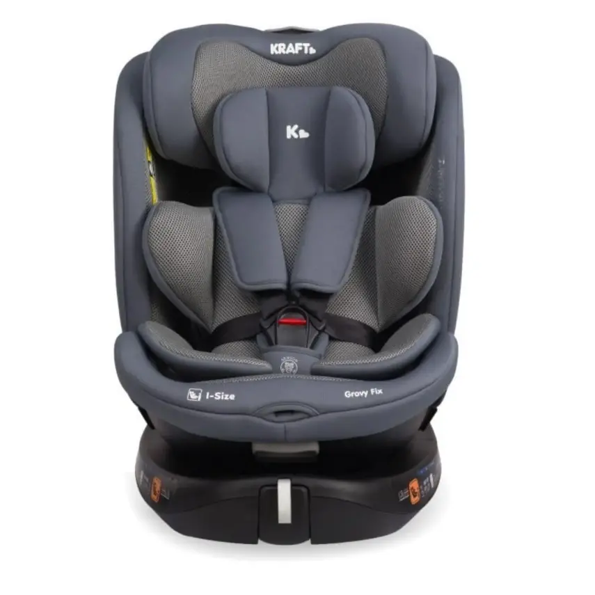 Kraft Grovy I-Size Oto Koltuğu 0-36 Kg Grey - 4