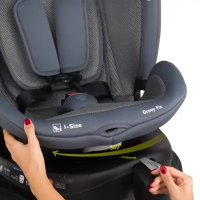 Kraft Grovy I-Size Oto Koltuğu 0-36 Kg Grey - 21