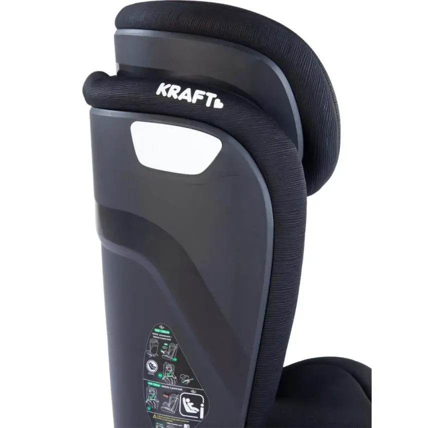 Kraft Henna Fix I-Size İsofix'li Oto Koltuğu 15-36 Kg Red - 2