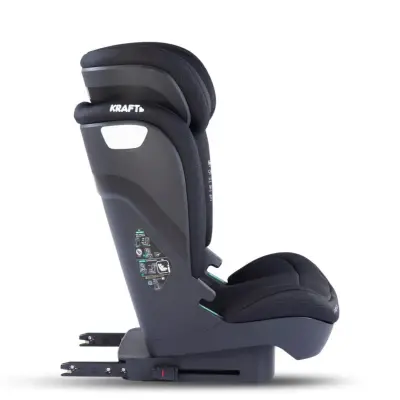 Kraft Henna Fix I-Size İsofix'li Oto Koltuğu 15-36 Kg Red - 3
