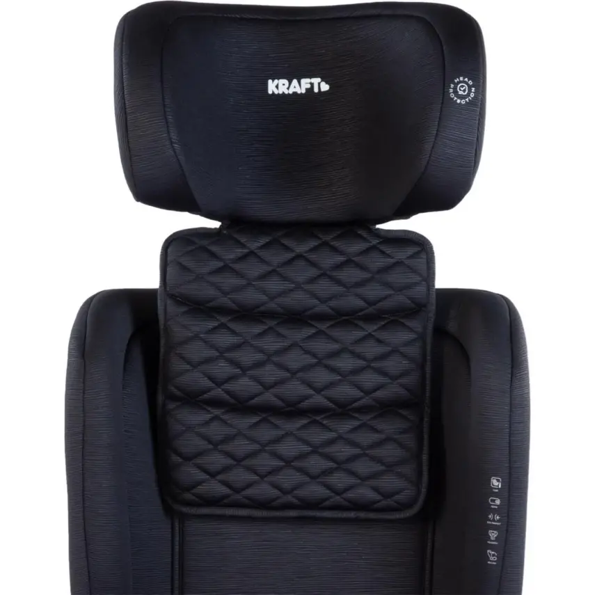 Kraft Henna Fix I-Size İsofix'li Oto Koltuğu 15-36 Kg Red - 6