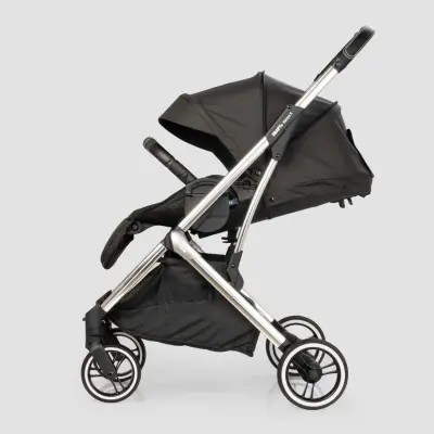 Kraft Kenya S Armor Plus Çift Yönlü Tek Elle Katlanabilir Kompakt Travel Sistem Bebek Arabası Black - 9