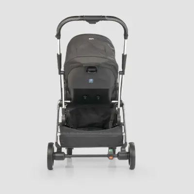 Kraft Kenya S Armor Plus Çift Yönlü Tek Elle Katlanabilir Kompakt Travel Sistem Bebek Arabası Black - 12