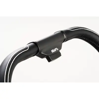 Kraft Kenya S Armor Plus Çift Yönlü Tek Elle Katlanabilir Kompakt Travel Sistem Bebek Arabası Black - 4