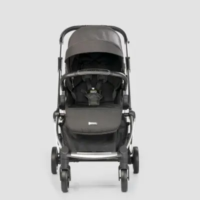 Kraft Kenya S Armor Plus Çift Yönlü Tek Elle Katlanabilir Kompakt Travel Sistem Bebek Arabası Black - 10