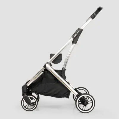 Kraft Kenya S Armor Plus Çift Yönlü Tek Elle Katlanabilir Kompakt Travel Sistem Bebek Arabası Black - 32