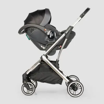 Kraft Kenya S Armor Plus Çift Yönlü Tek Elle Katlanabilir Kompakt Travel Sistem Bebek Arabası Blue - 4