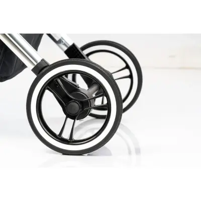 Kraft Kenya S Armor Plus Çift Yönlü Tek Elle Katlanabilir Kompakt Travel Sistem Bebek Arabası Blue - 14