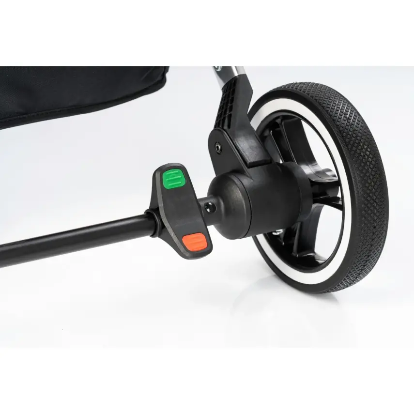 Kraft Kenya S Armor Plus Çift Yönlü Tek Elle Katlanabilir Kompakt Travel Sistem Bebek Arabası Blue - 21