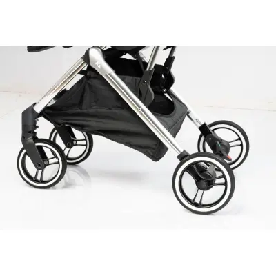 Kraft Kenya S Armor Plus Çift Yönlü Tek Elle Katlanabilir Kompakt Travel Sistem Bebek Arabası Blue - 28