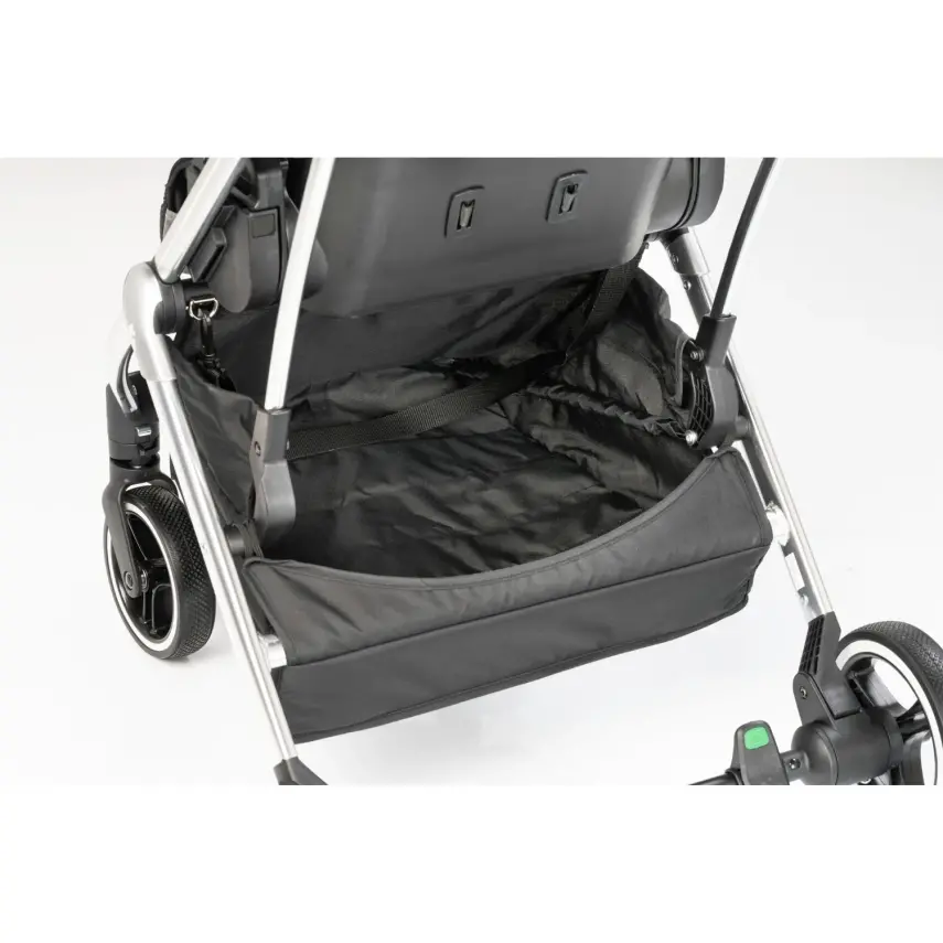 Kraft Kenya S Armor Plus Çift Yönlü Tek Elle Katlanabilir Kompakt Travel Sistem Bebek Arabası Grey - 12