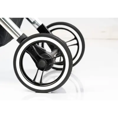 Kraft Kenya S Armor Plus Çift Yönlü Tek Elle Katlanabilir Kompakt Travel Sistem Bebek Arabası Grey - 23