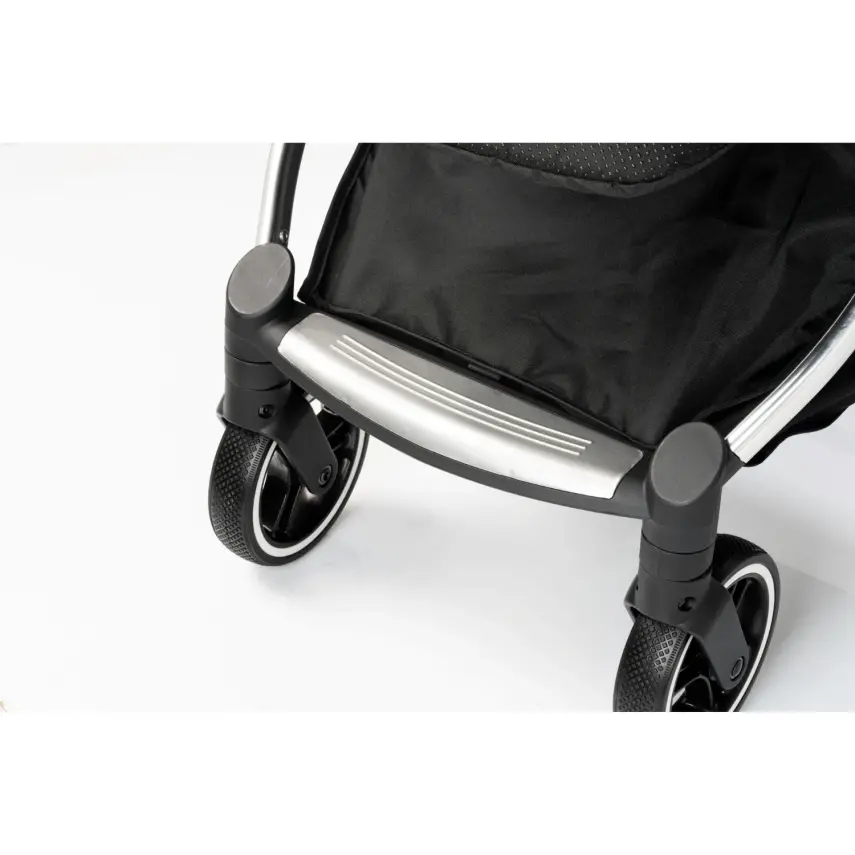 Kraft Kenya S Armor Plus Çift Yönlü Tek Elle Katlanabilir Kompakt Travel Sistem Bebek Arabası Grey - 24