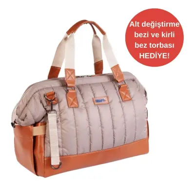 Kraft Lava Bebek Bakım Sırt Çantası Kahverengi 