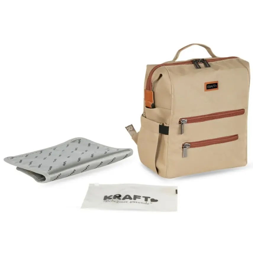 Kraft Lily Bebek Bakım Çantası Bej - 10