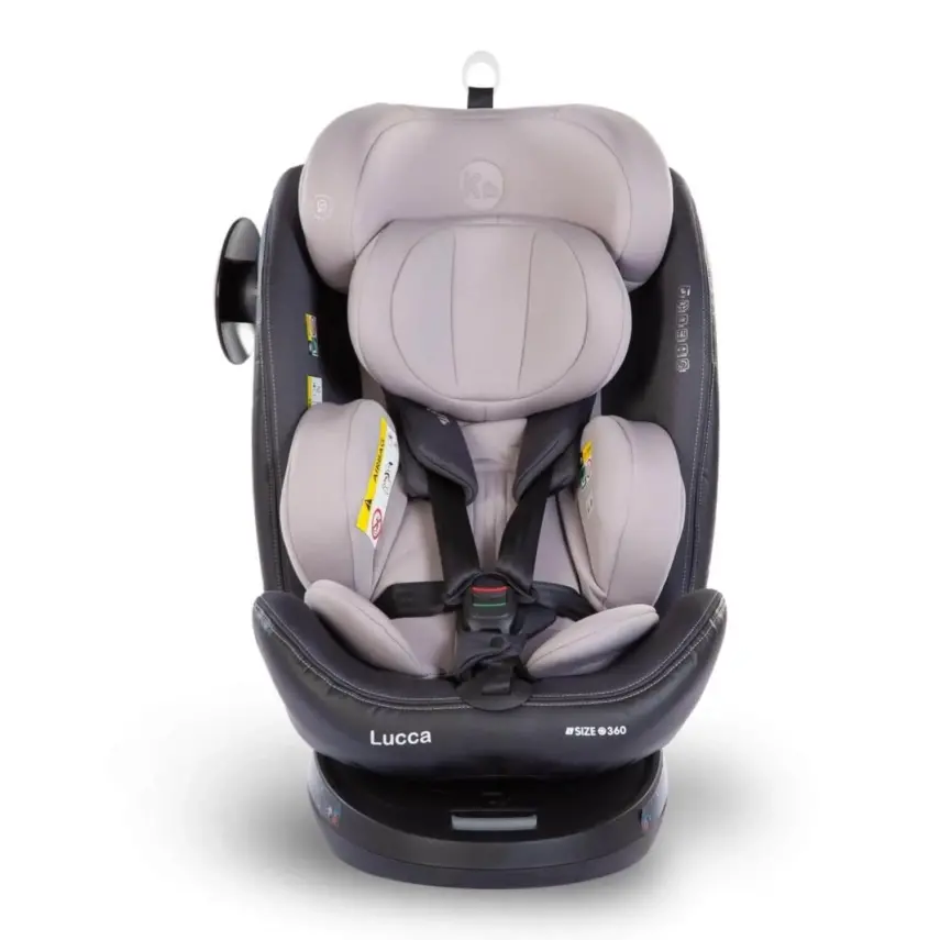 Kraft Lucca 360° Dönebilen Isofix Bağlantılı I-Size Oto Koltuğu 0-36 Kg Black - 27