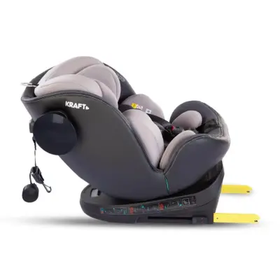 Kraft Lucca 360° Dönebilen Isofix Bağlantılı I-Size Oto Koltuğu 0-36 Kg Black - 36