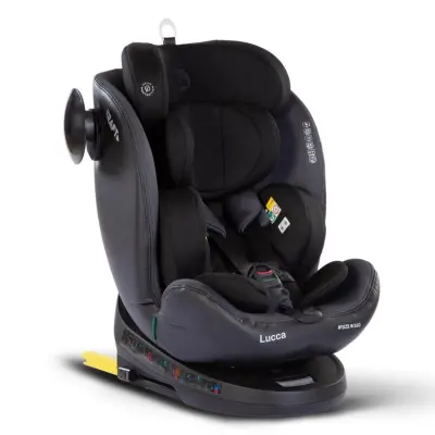 Kraft Lucca 360° Dönebilen Isofix Bağlantılı I-Size Oto Koltuğu 0-36 Kg Black - 1