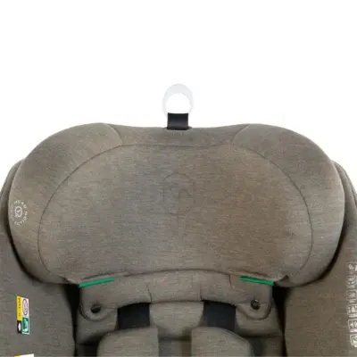 Kraft Lucca 360° Dönebilen Isofix Bağlantılı I-Size Oto Koltuğu 0-36 Kg Grey - 8