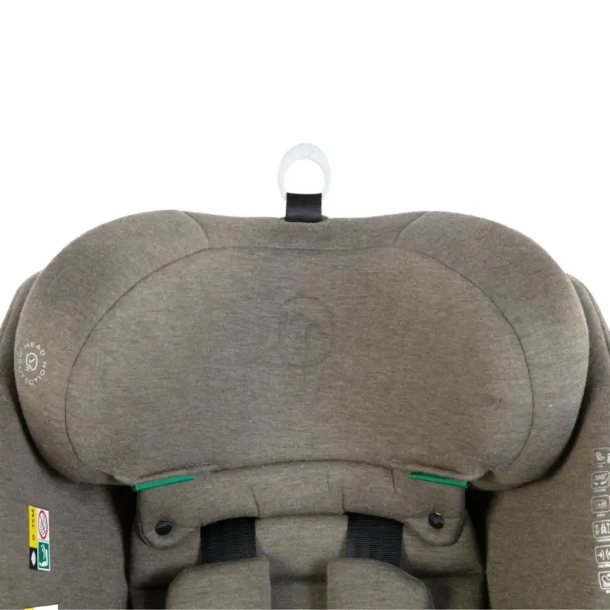 Kraft Lucca 360° Dönebilen Isofix Bağlantılı I-Size Oto Koltuğu 0-36 Kg Grey - 8