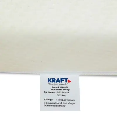 Kraft Pamuk Yüzeyli Sünger Yatak 8*70x110 cm - 5