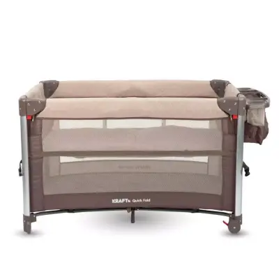 Kraft Quick Fold Anne Yanı Oyun Parkı 70x110 cm Brown (1)