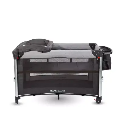 Kraft Quick Fold Anne Yanı Oyun Parkı 70x110 cm Light Grey