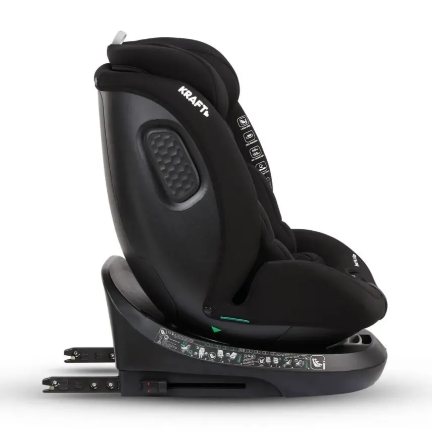 Kraft Royal Pr İsofixli Oto Koltuğu 0-36 Kg Black - 7