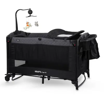 Kraft Tiger Pr Anne Yanı Oyun Parkı 70x120 cm Dark Grey