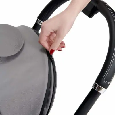 Kraft Tokyo Çift Yönlü Kullanılabilen 360 Travel Sistem Bebek Arabası Burgundy - 22