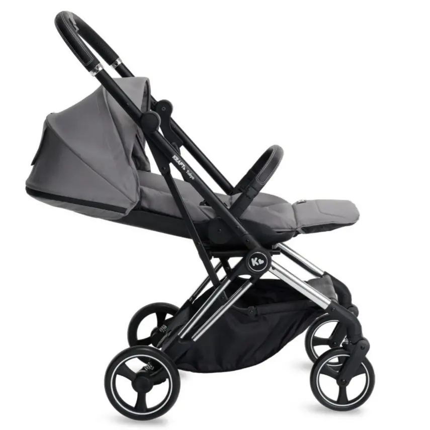 Kraft Tokyo Çift Yönlü Kullanılabilen 360 Travel Sistem Bebek Arabası Burgundy - 18