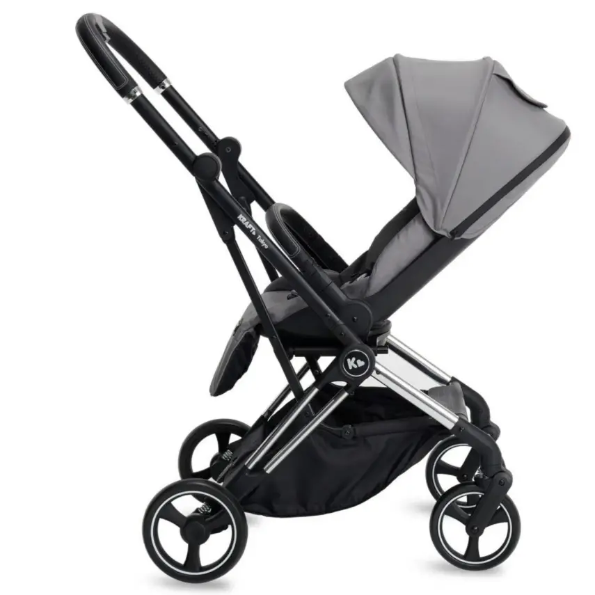 Kraft Tokyo Çift Yönlü Kullanılabilen 360 Travel Sistem Bebek Arabası Burgundy - 20